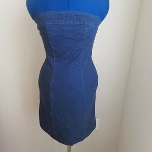 Denim dress